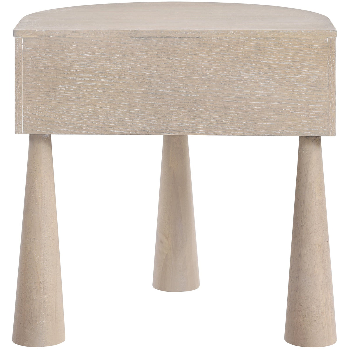 Oasis 23.75in Natural Acacia Veneer And Solid Wood Nightstand Set of 2