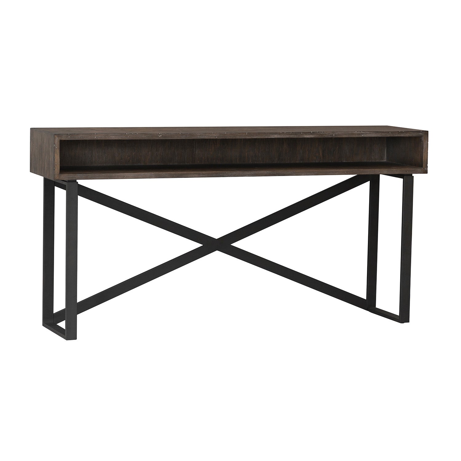 Fairfield Chair Rustique Open Storage Console Table