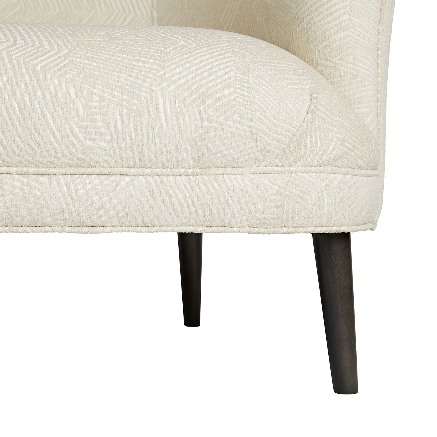 Arteriors Duprey Textured Ivory Gray Ash Settee