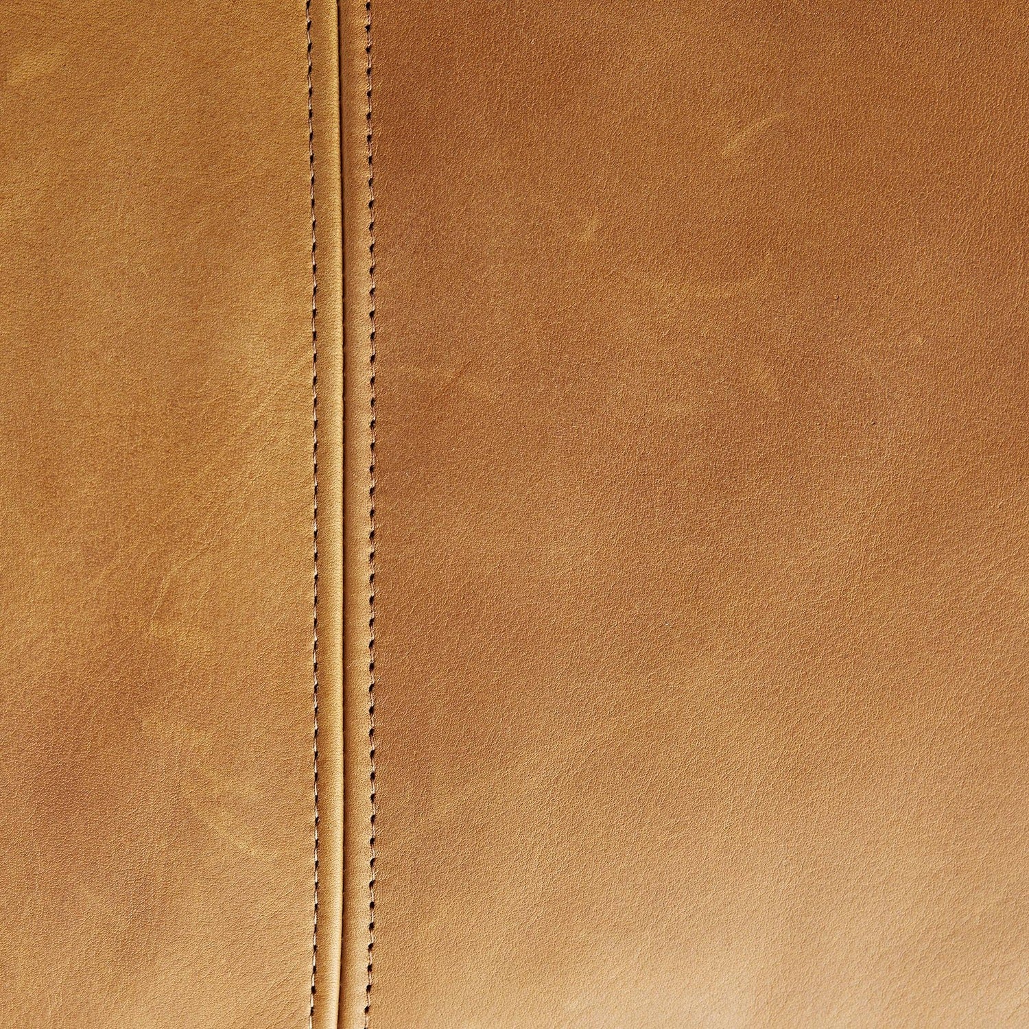 Arteriors Vincent Butterscotch Leather Sofa