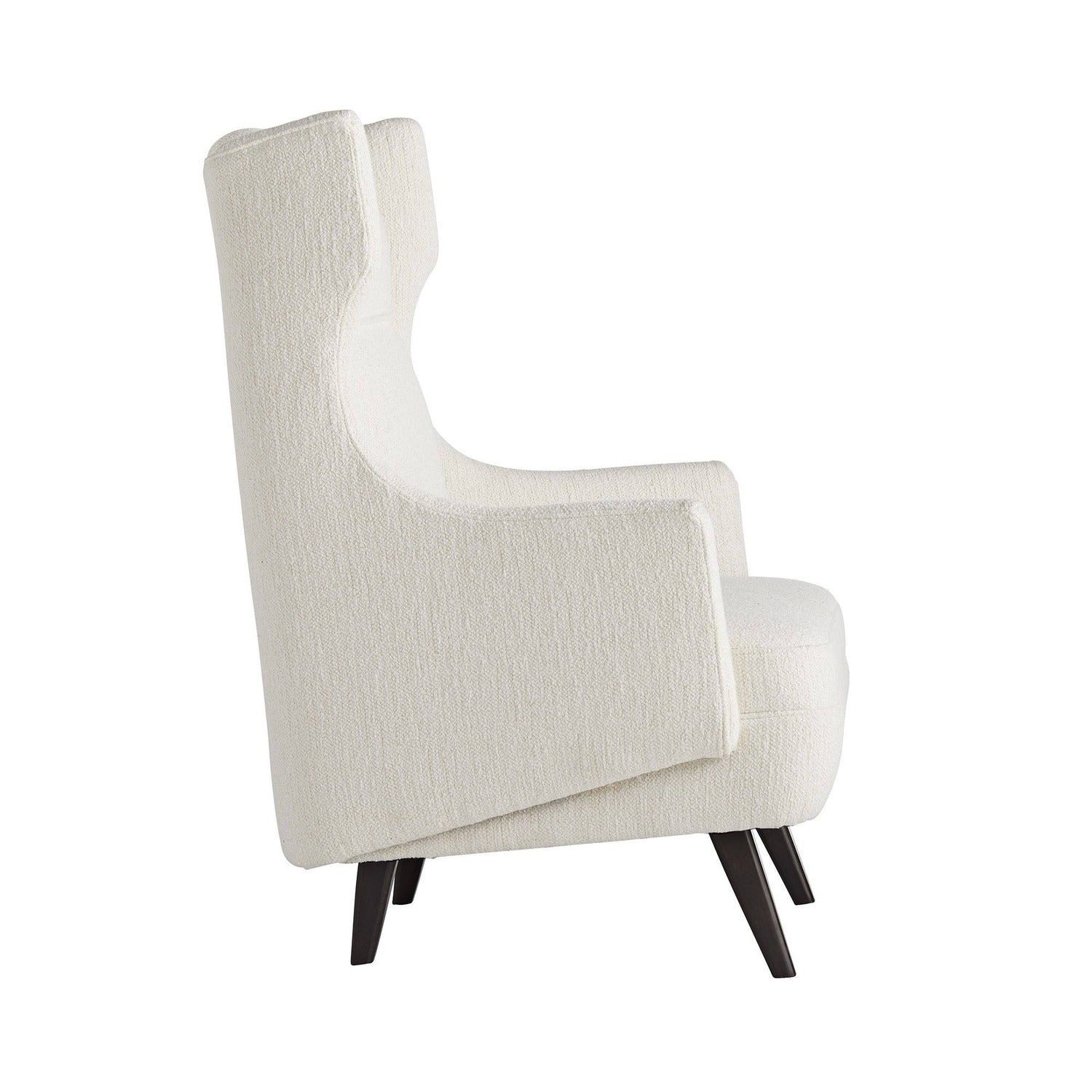 Arteriors Budelli Cloud Boucle Gray Ash Wing Chair