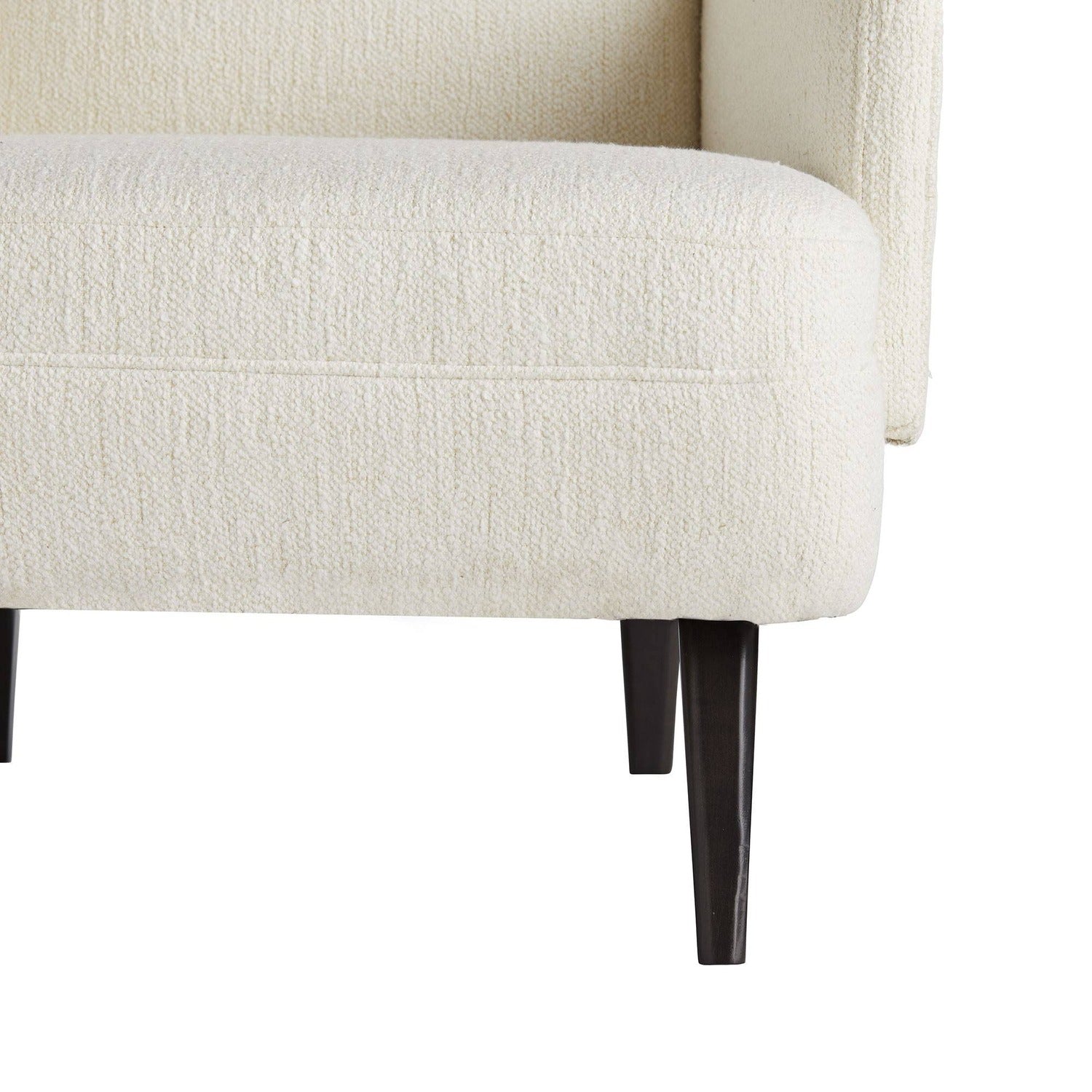 Arteriors Budelli Cloud Boucle Gray Ash Wing Chair