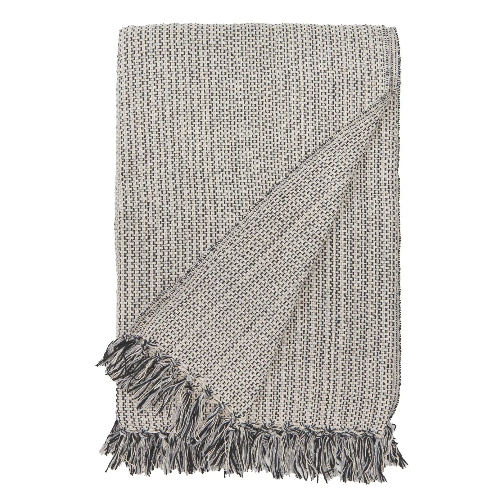 Pom Pom at Home Julian Oversized Throw Blanket 60 x 90 handwoven recycled cotton throw 2
