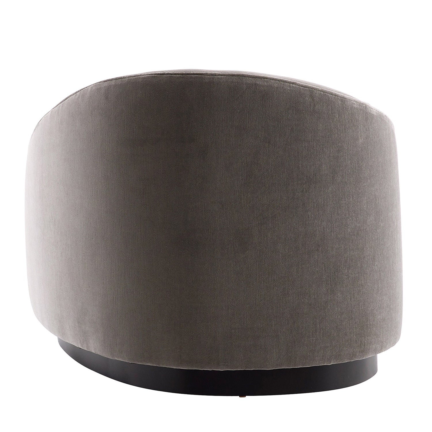 Arteriors Turner Sharkskin Velvet Gray Ash Right Arm Chaise