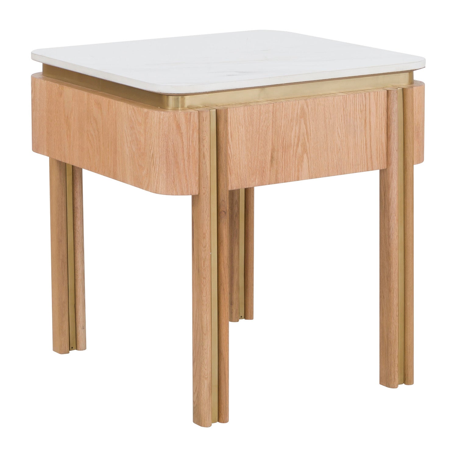 Fairfield Chair Portobello Brass End Table