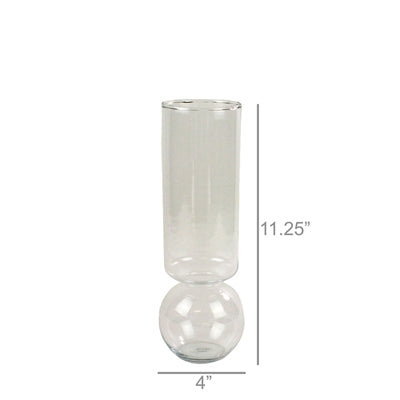 Bulb Clear Vase