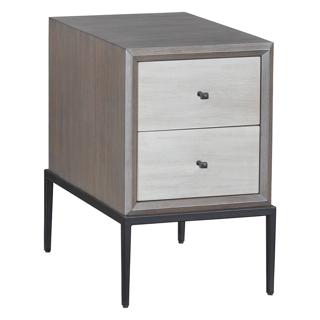 Fairfield Chair Expedition 2 Drawer End Table Set of 2 in Grecian Clay