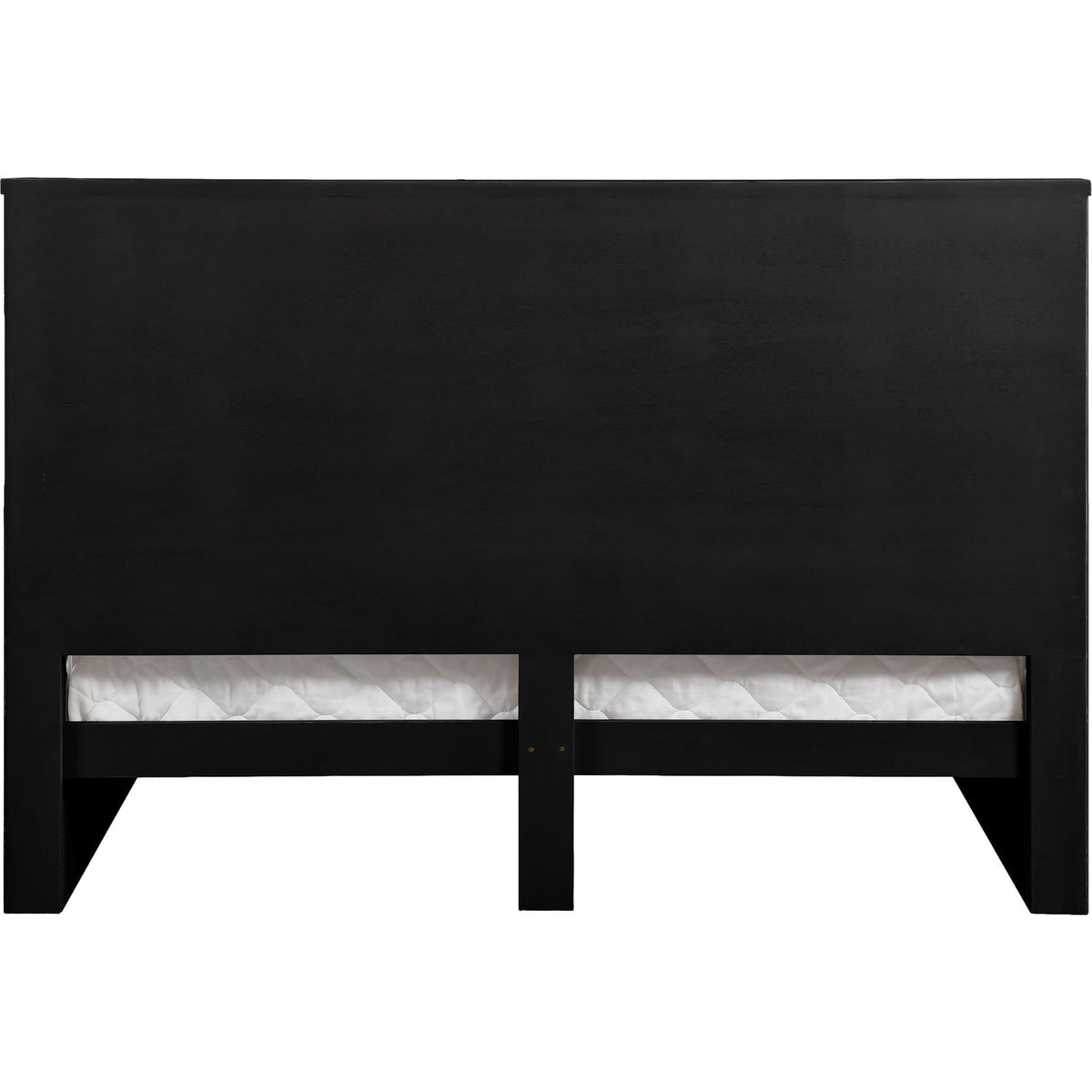 Astrid Black Solid Wood And Oak Veneer Bed