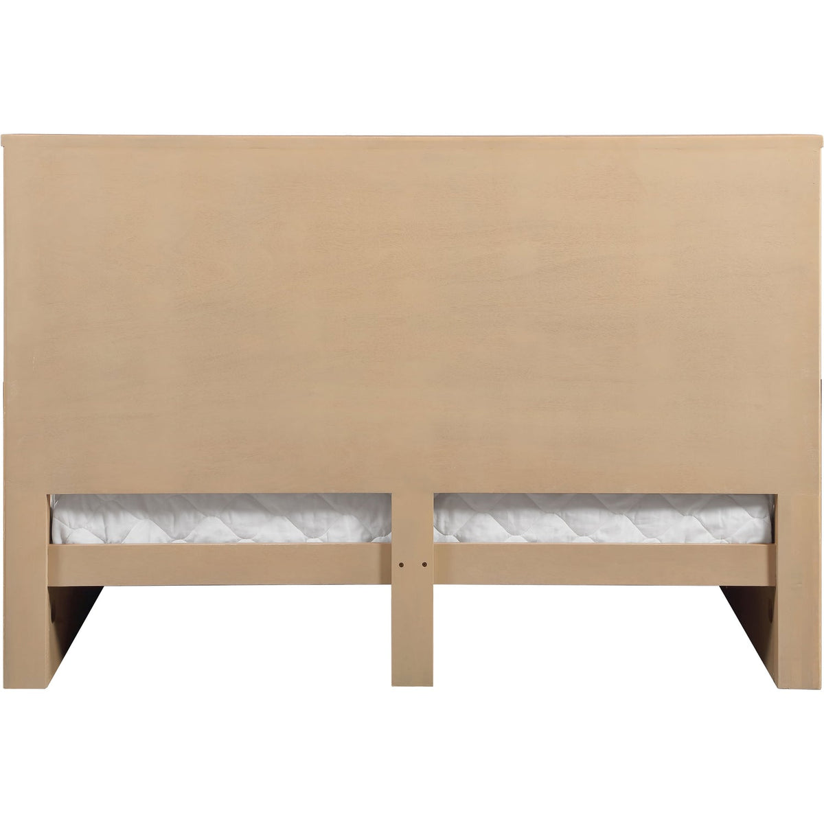 Astrid Natural Solid Wood And Oak Veneer Bed