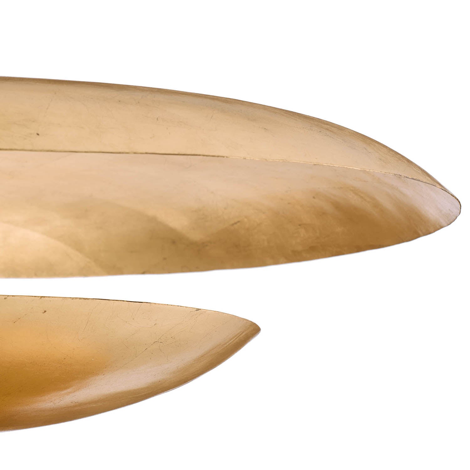 Arteriors Florko Gold Leaf Chandelier