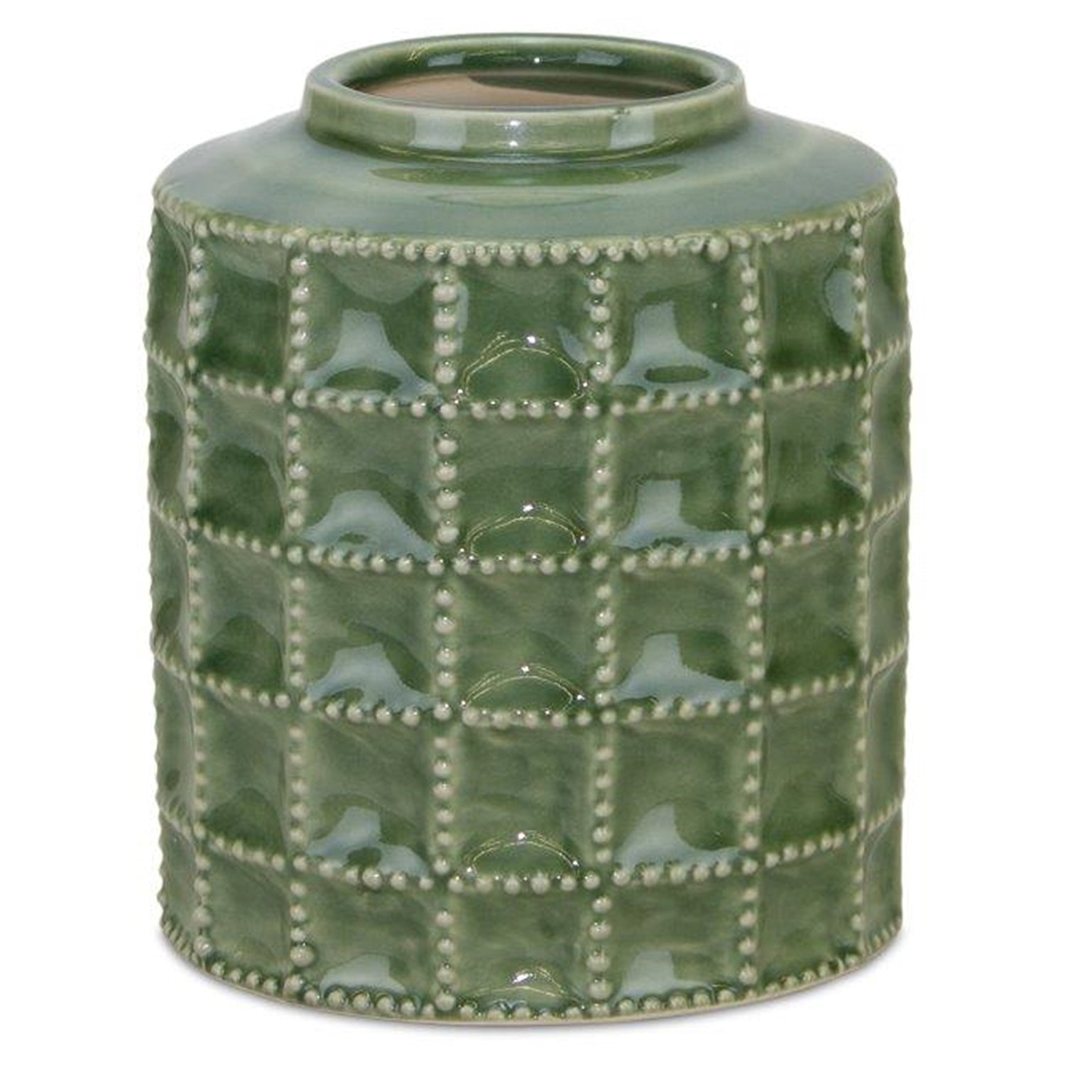 Sage Green Terra Cotta Vase