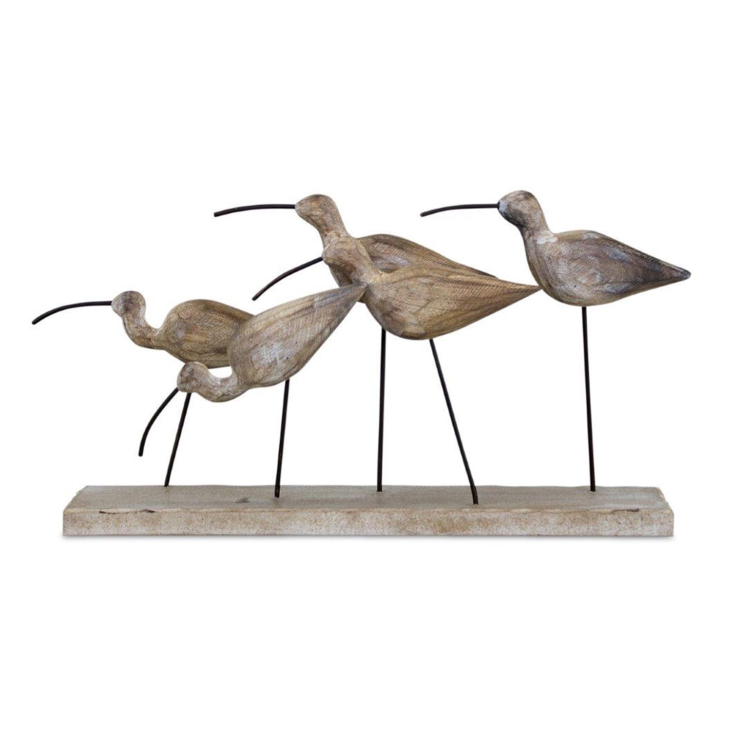 Wooden Sea Bird Sculpture