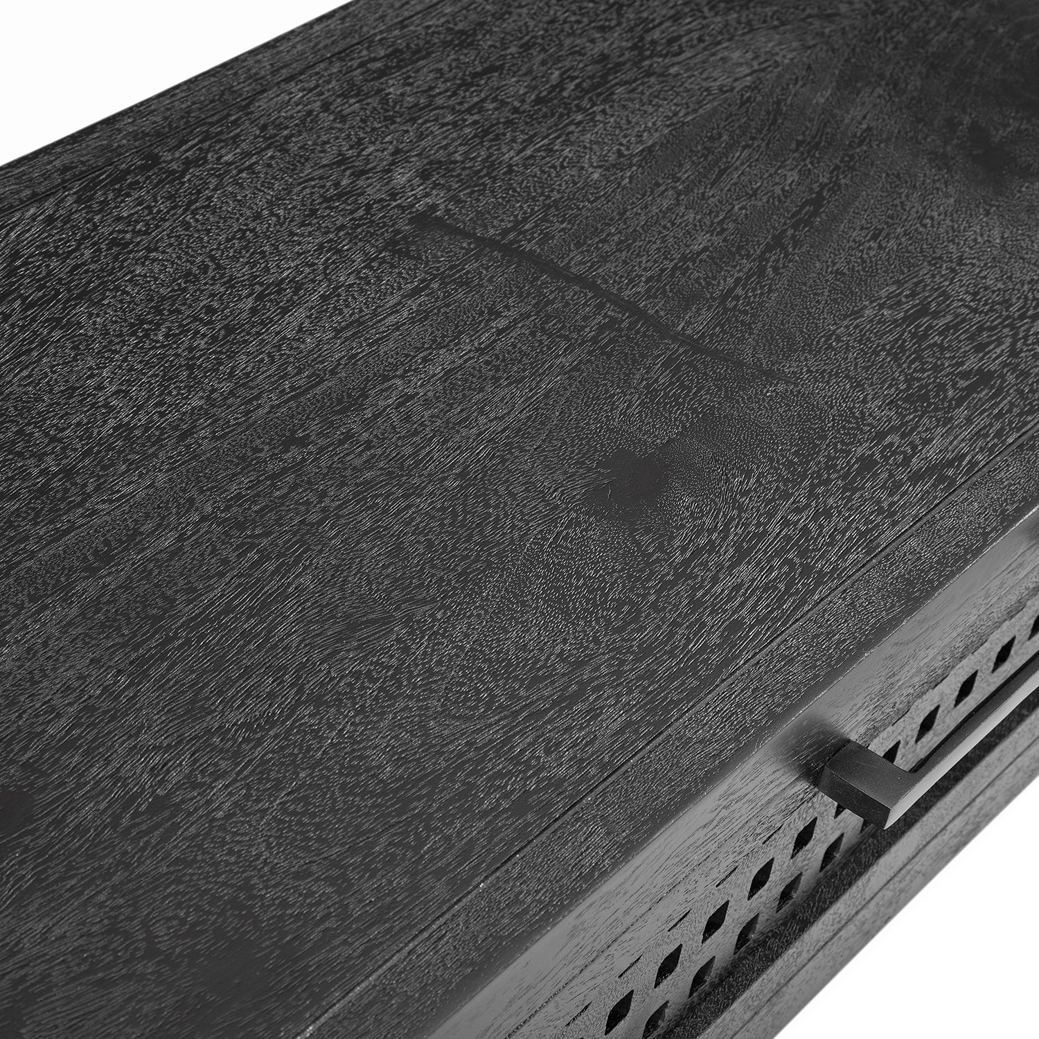 Bassett Mirror Pentak Black Console Table