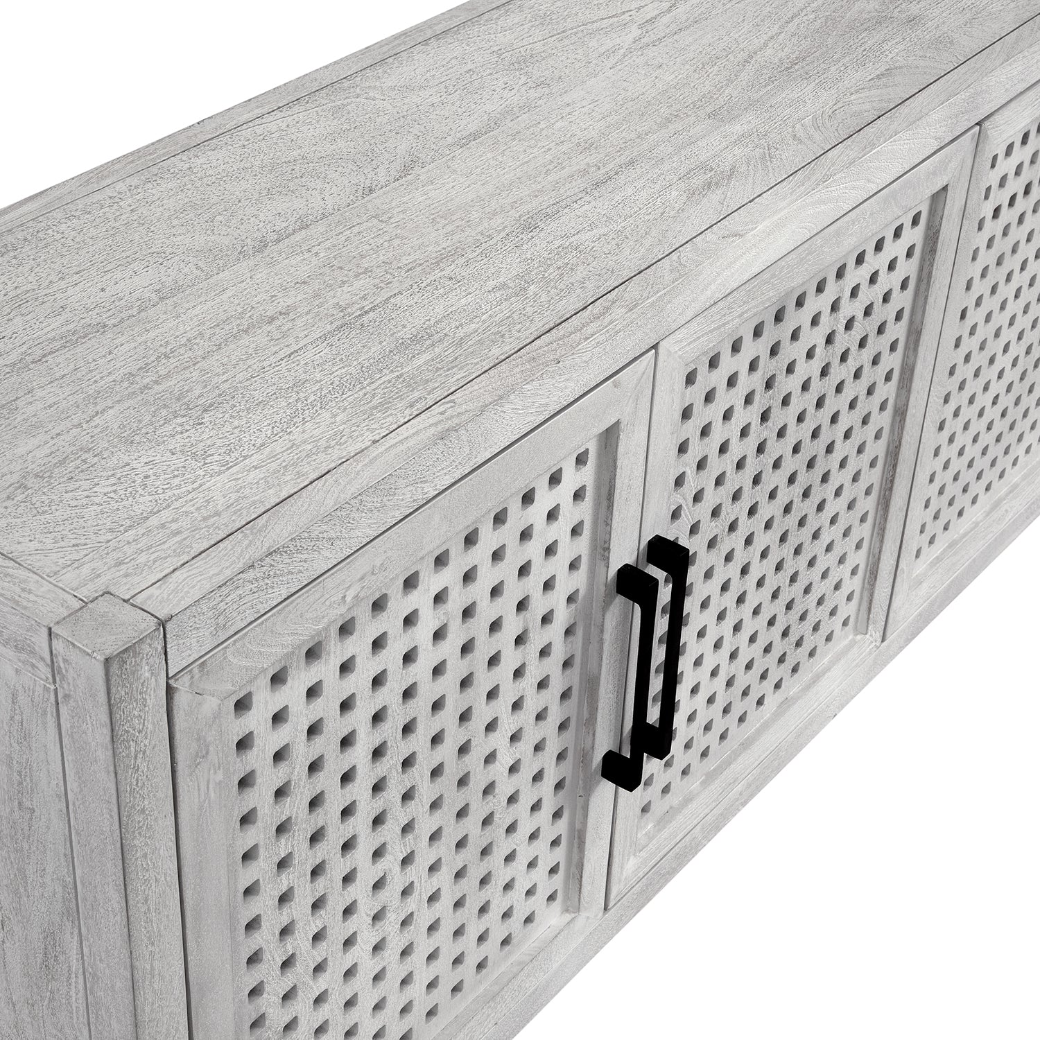 Bassett Mirror Pentak White Server