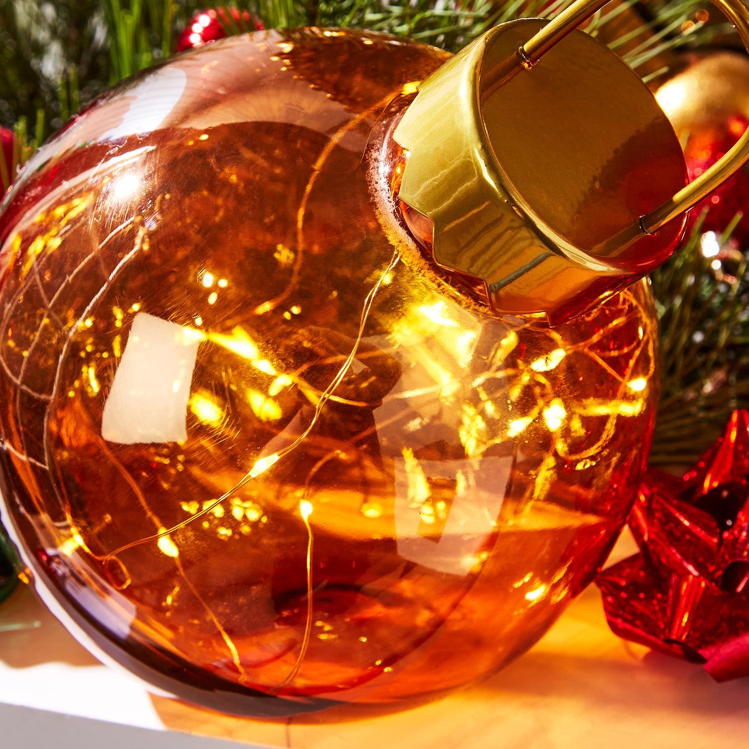 LED Christmas Ball Ornament Set of 3