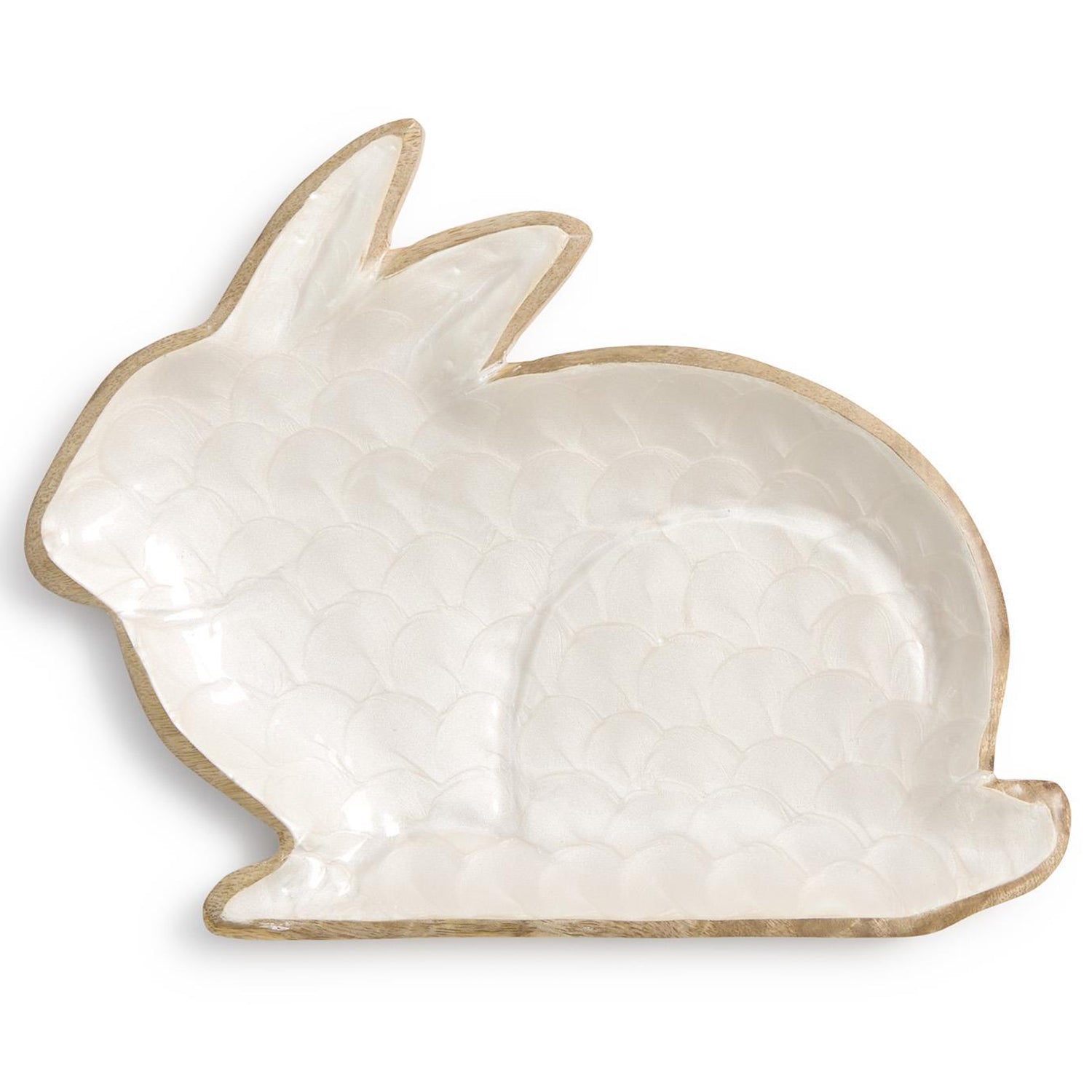 Hand-Crafted Bunny Tray/Platter