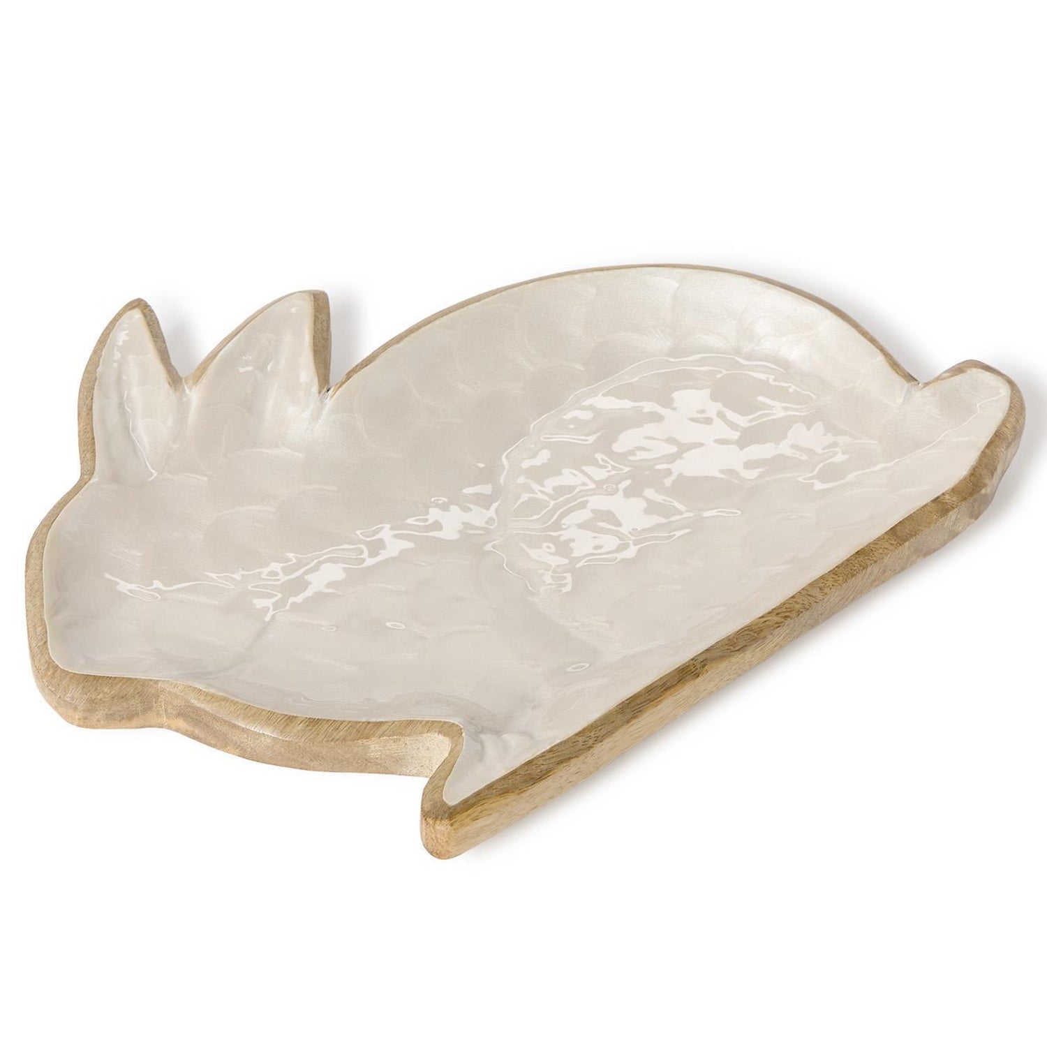Hand-Crafted Bunny Tray/Platter