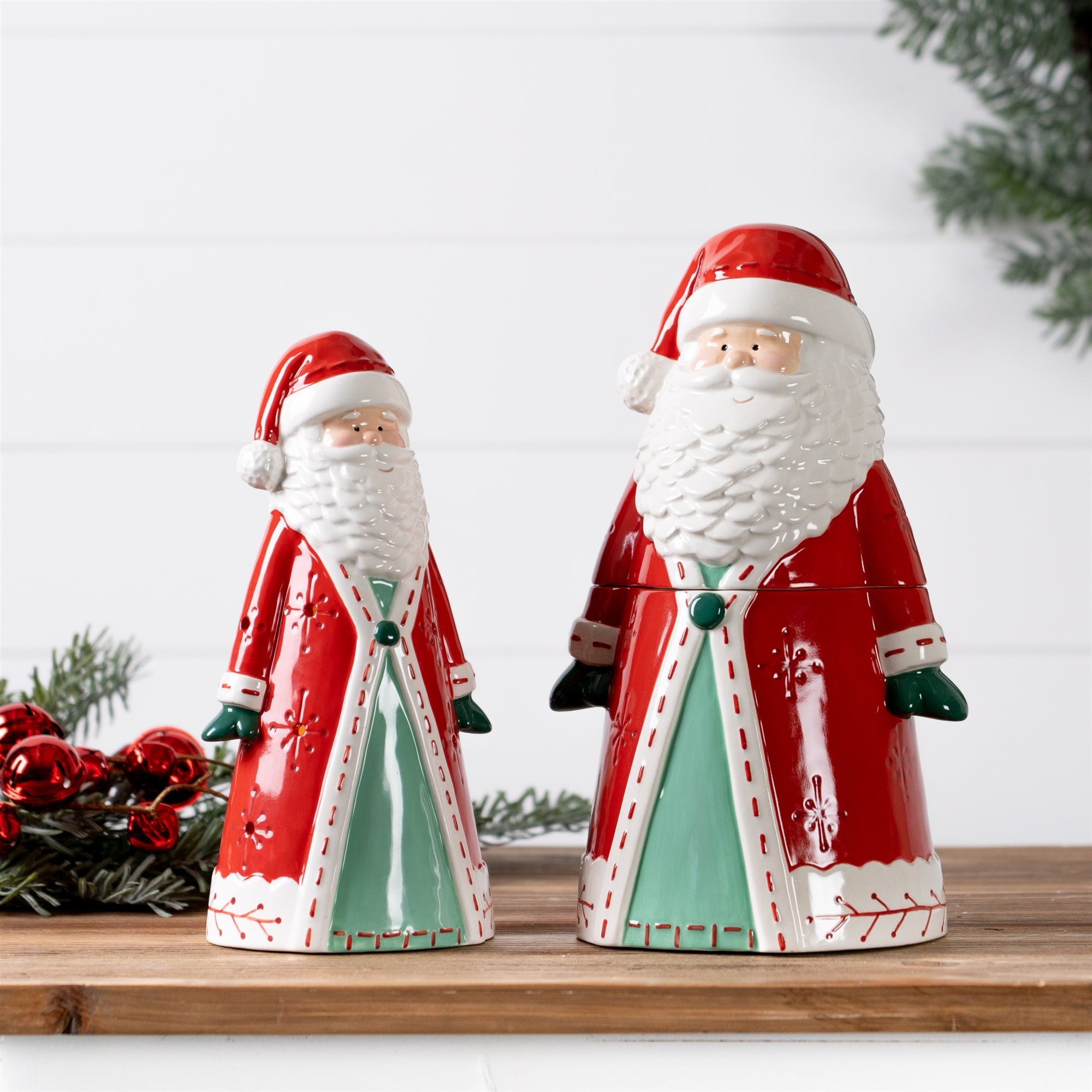 Santa Tea Light Holder