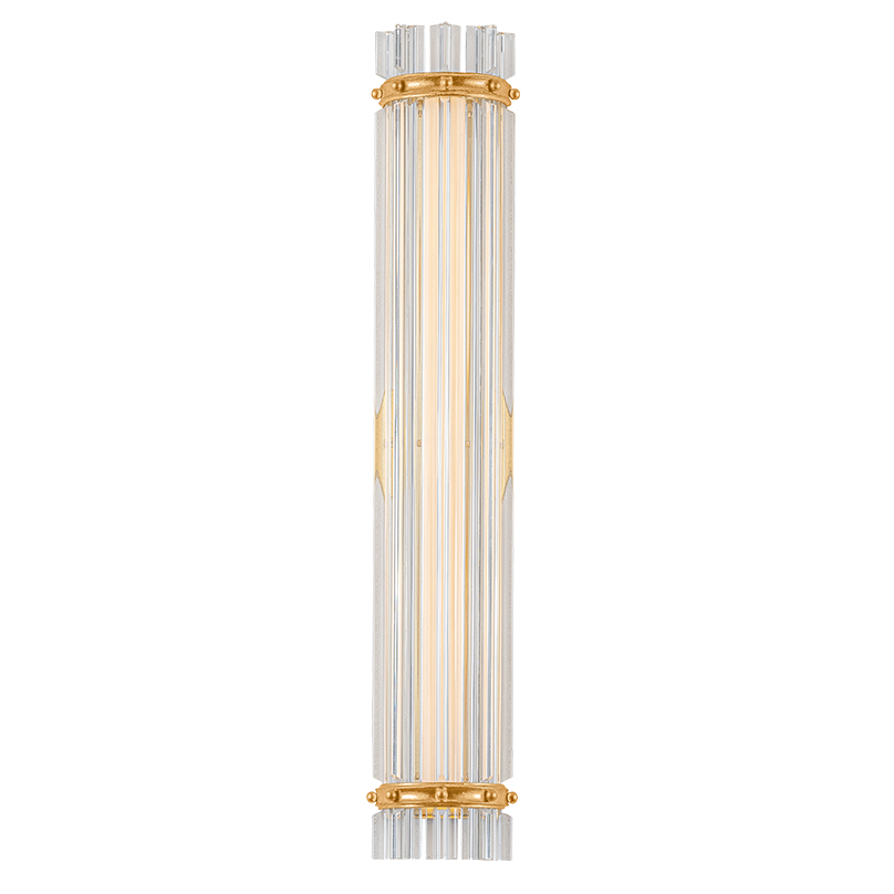 Hudson Valley Lighting Morey Park Large Wall Sconce in Vintage Gold Leaf, primary product view