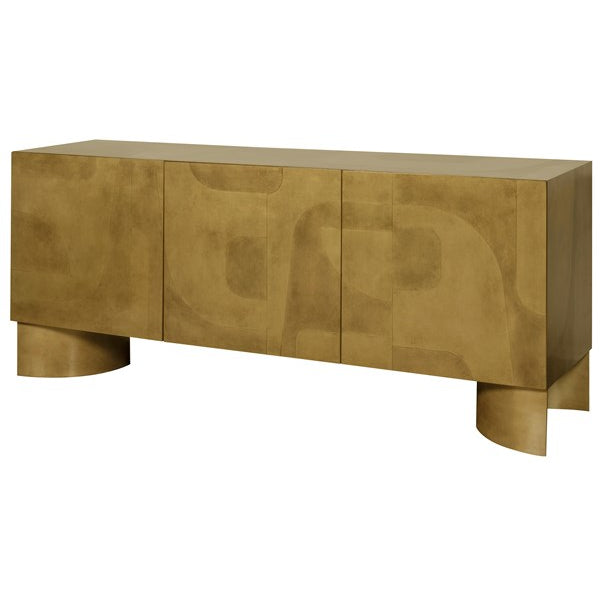 Vanguard Furniture Calder Dual Tone Brass Buffet