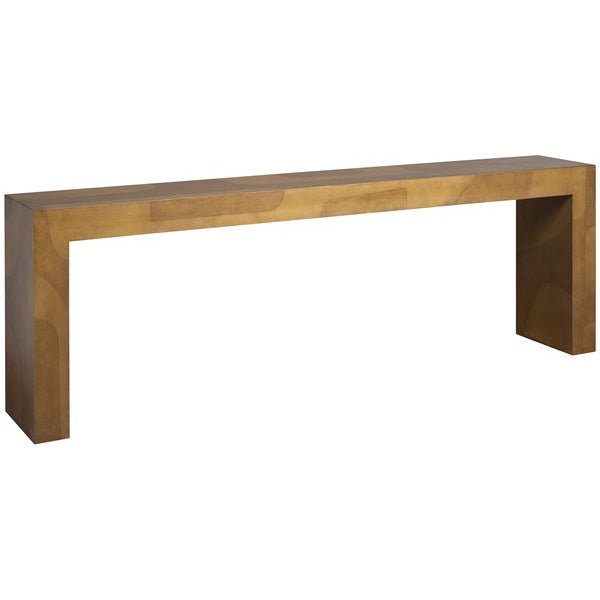 Vanguard Furniture Calder Dual Tone Brass Console