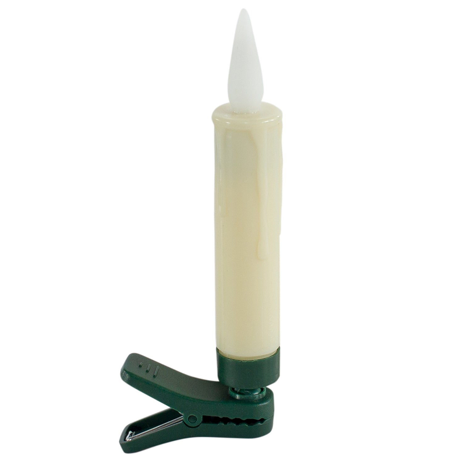 LED FIA Flame Clip-on Candle Taper or Suction Cup Set of 10