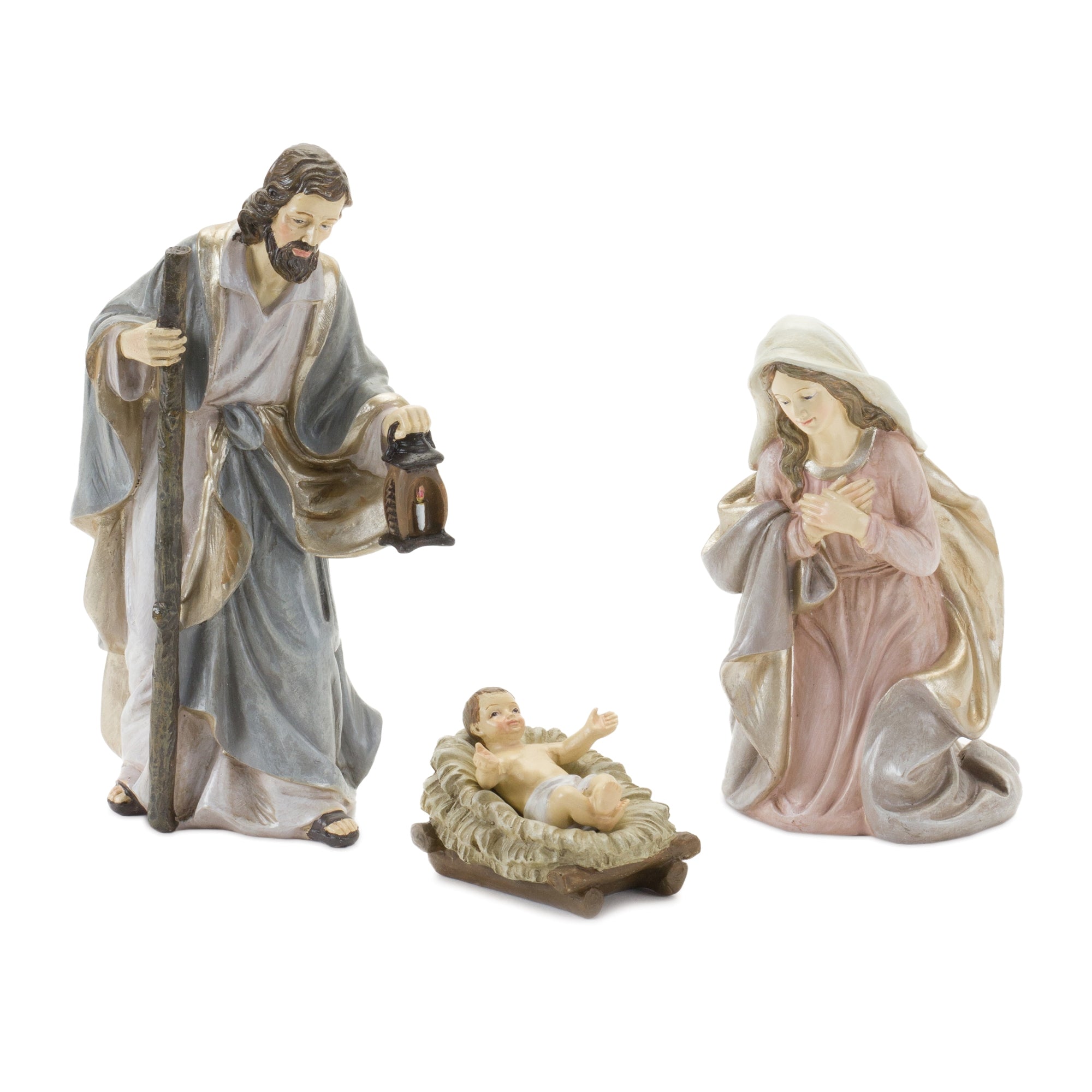 Holy Family Nativity Figurines Set of 3