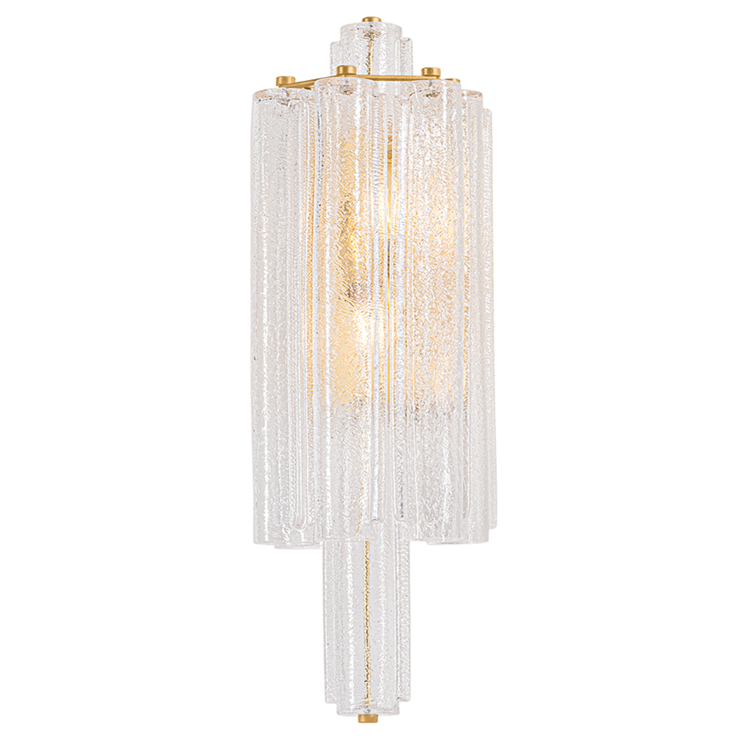 Hudson Valley Lighting Highbridge Wall Sconce in Vintage Gold Leaf, primary product view