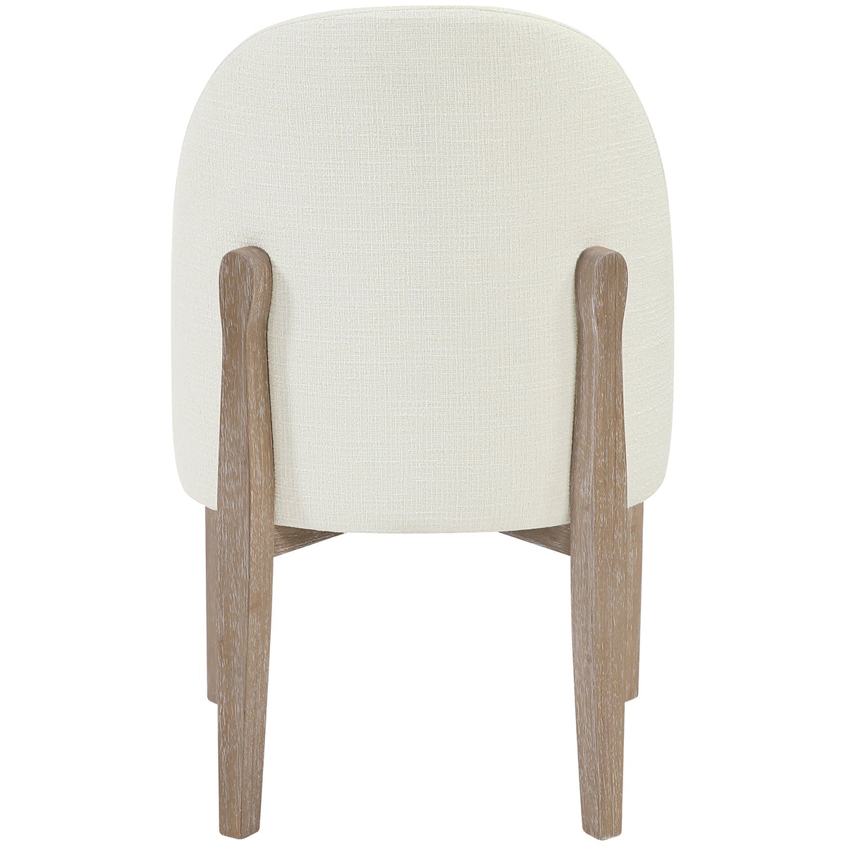 Torino Cream Fabric Upholstered Dining Chair Set of 2