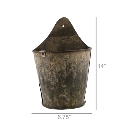 Wall Mounted Half Bucket
