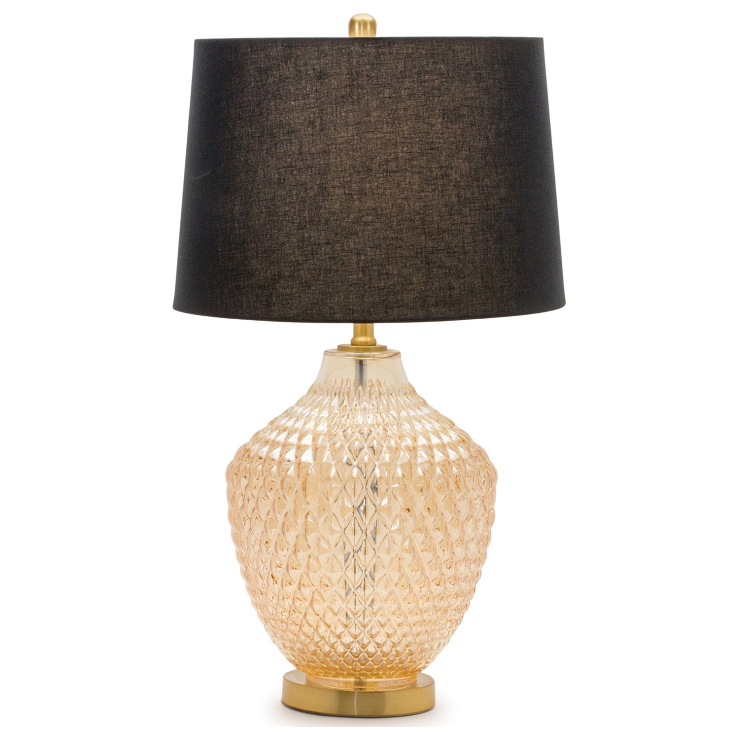 Textured Glass Lamp