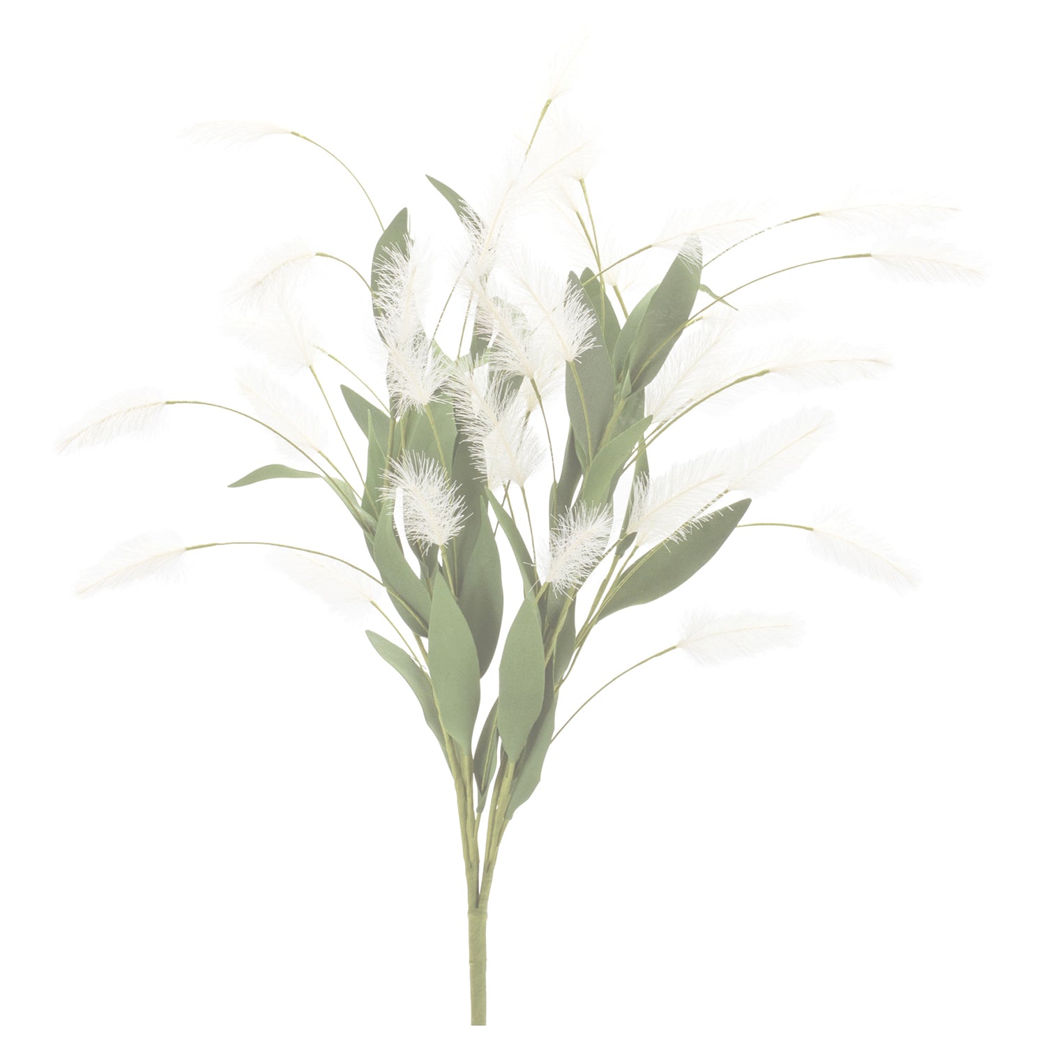 White Plume Bush Set of 2