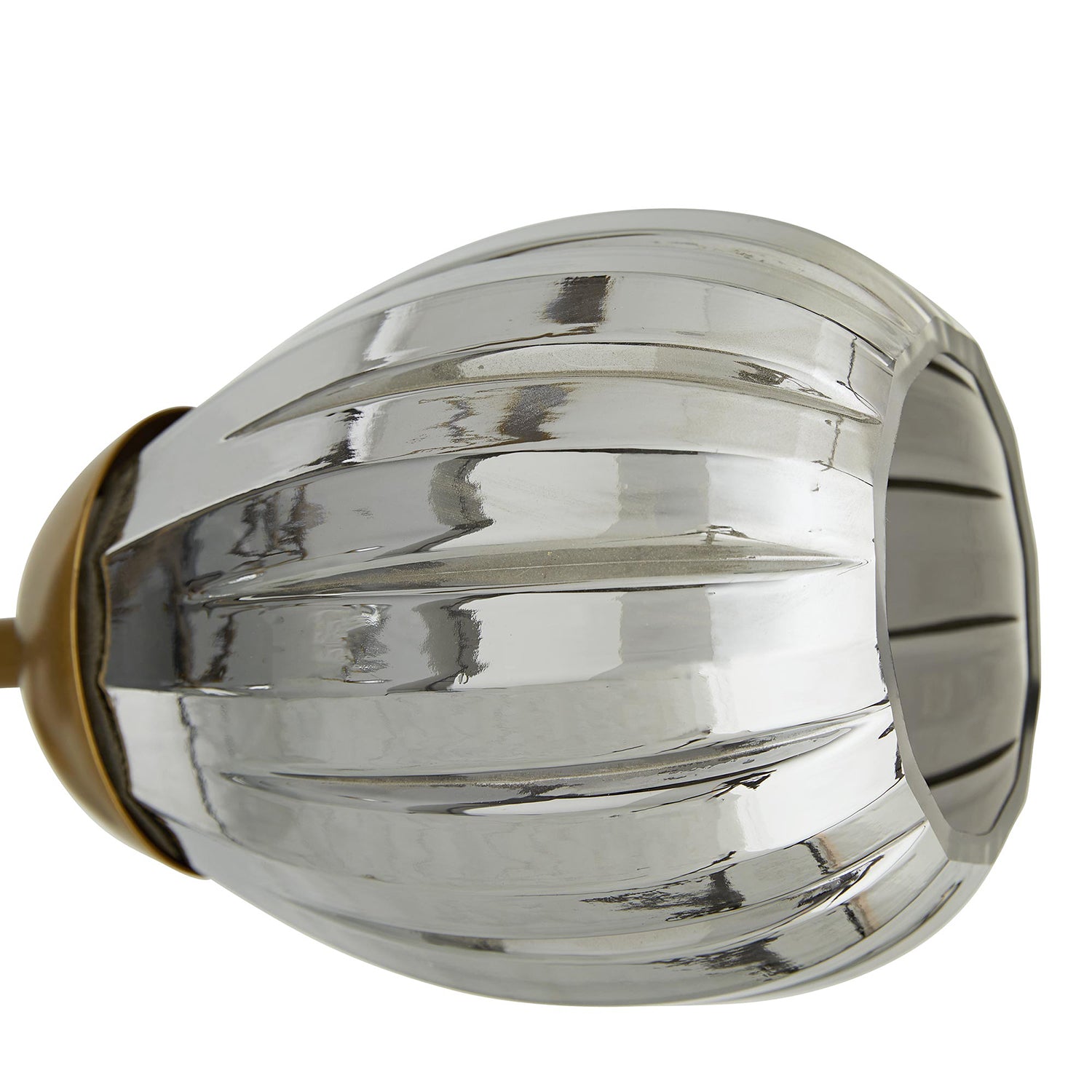 Arteriors Smyth Antique Brass/Smoke Linear Chandelier