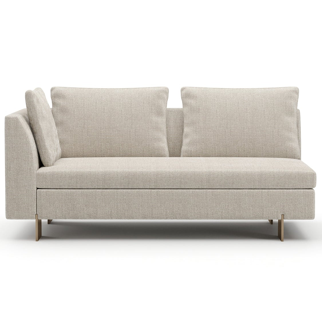 Caracole Altura Pearl LAF Modular Loveseat