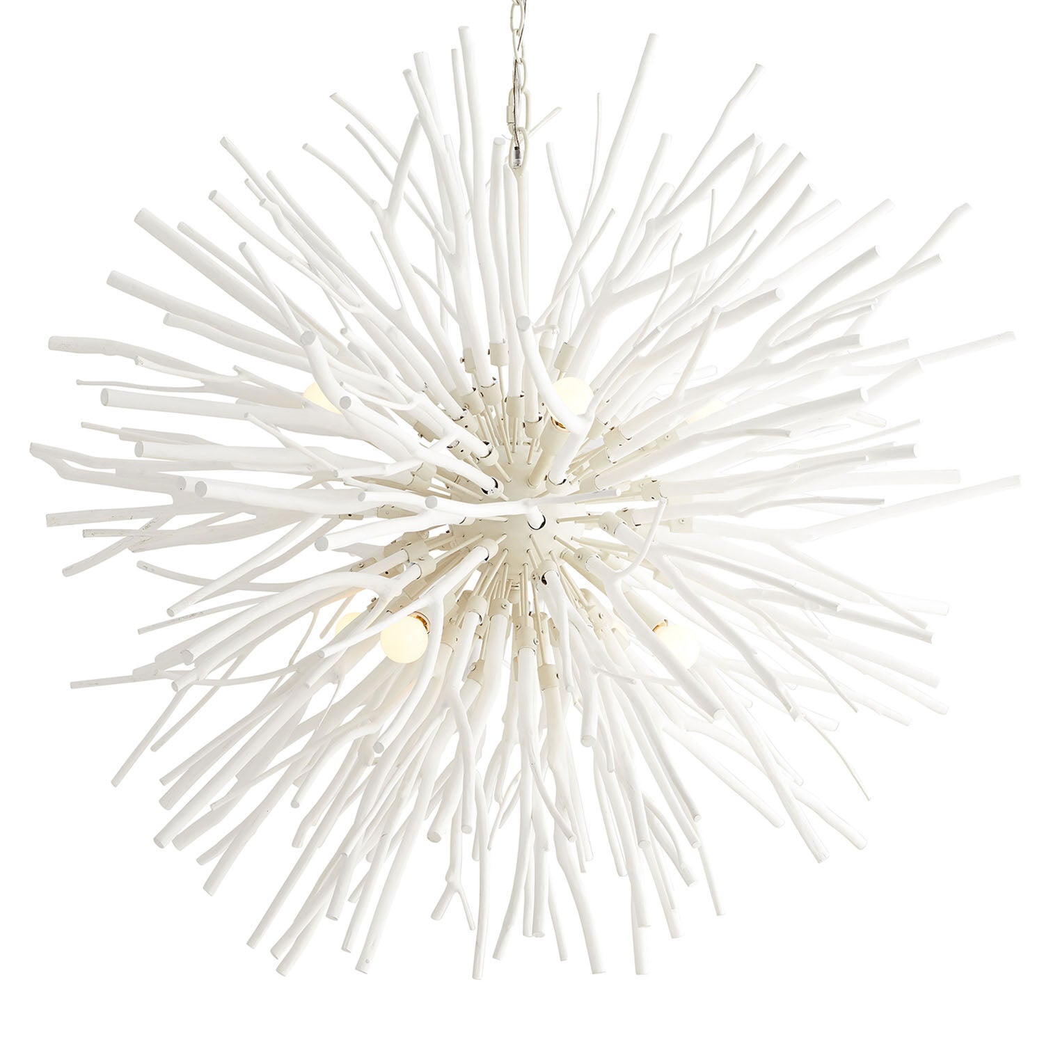 Arteriors Finch Whitewash Chandelier