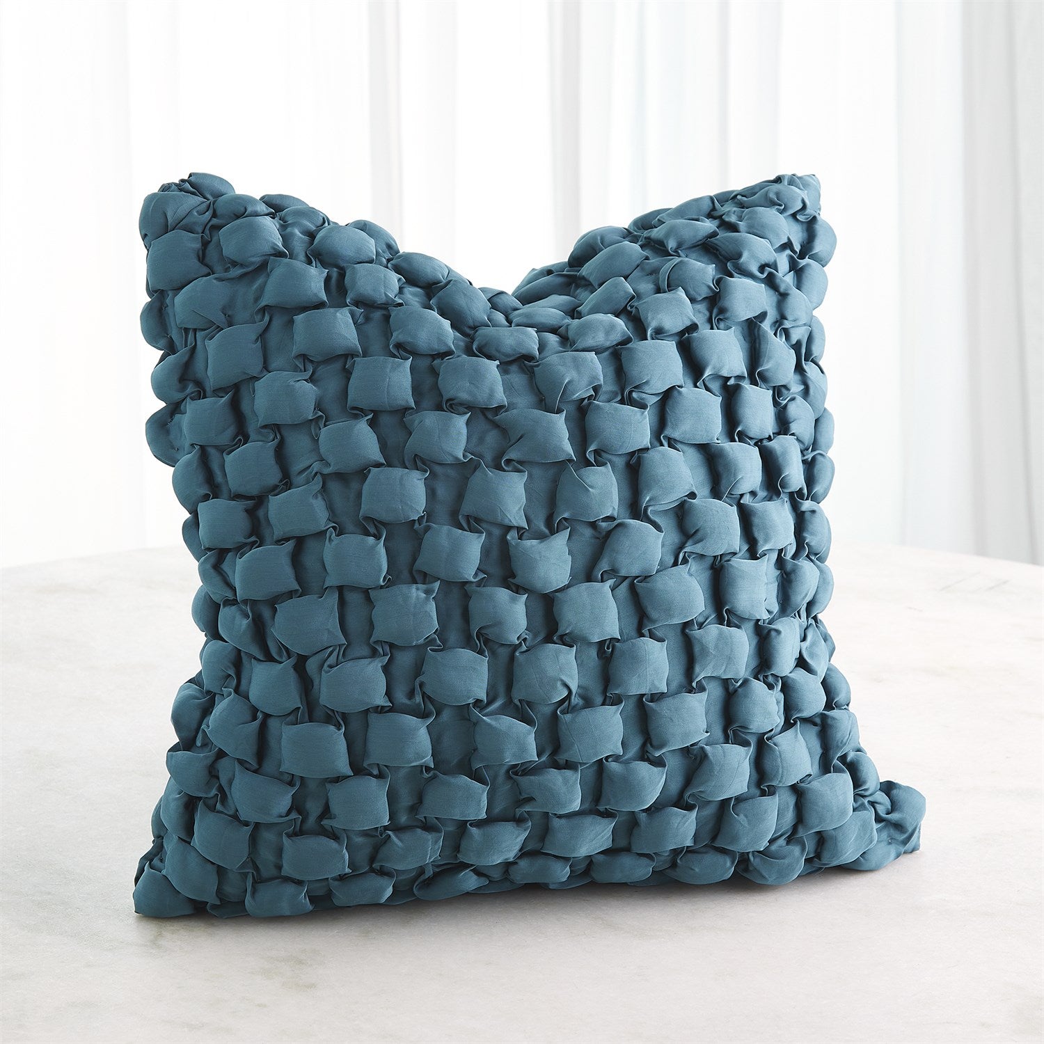 Global Views Square Ruche Pillow