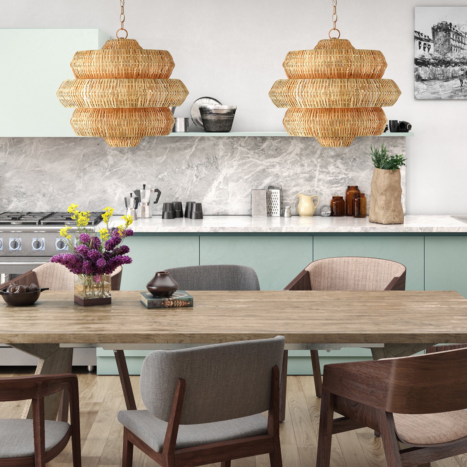 Currey & Co Antibes Chandelier