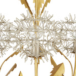 Currey & Co Dandelion Silver/Gold Pendant