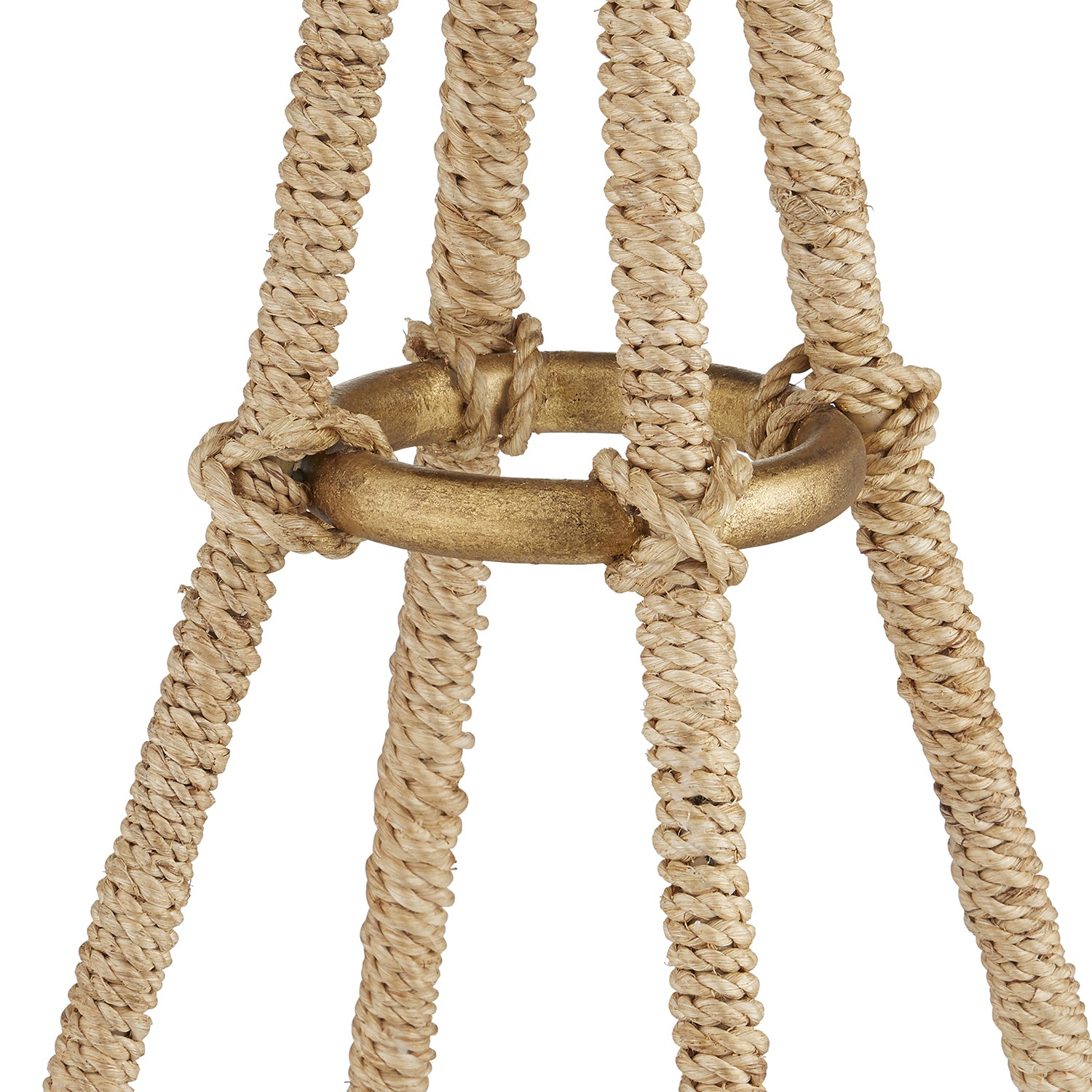 Currey & Co Passageway Rope Pendant