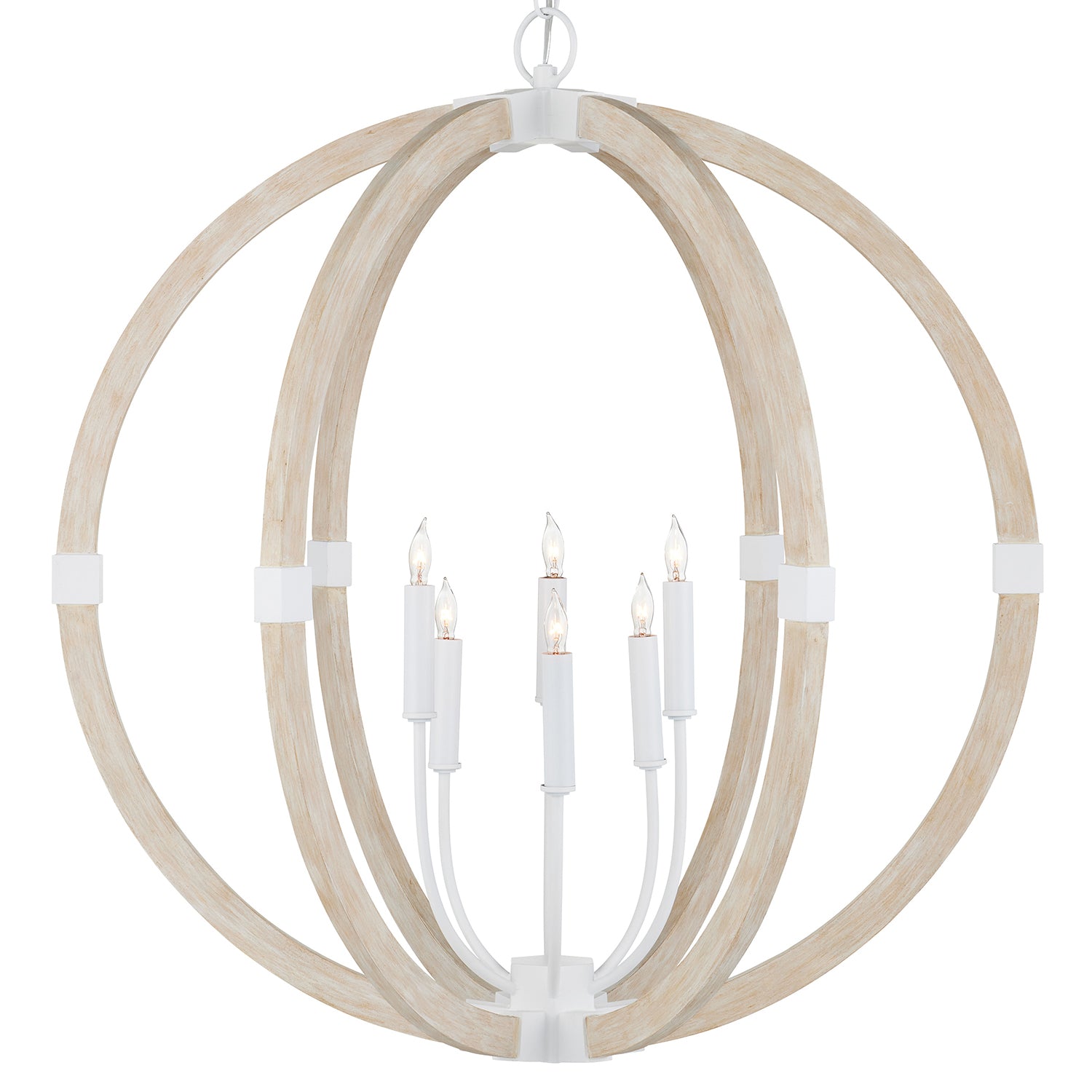 Currey & Co Bastian Orb Chandelier