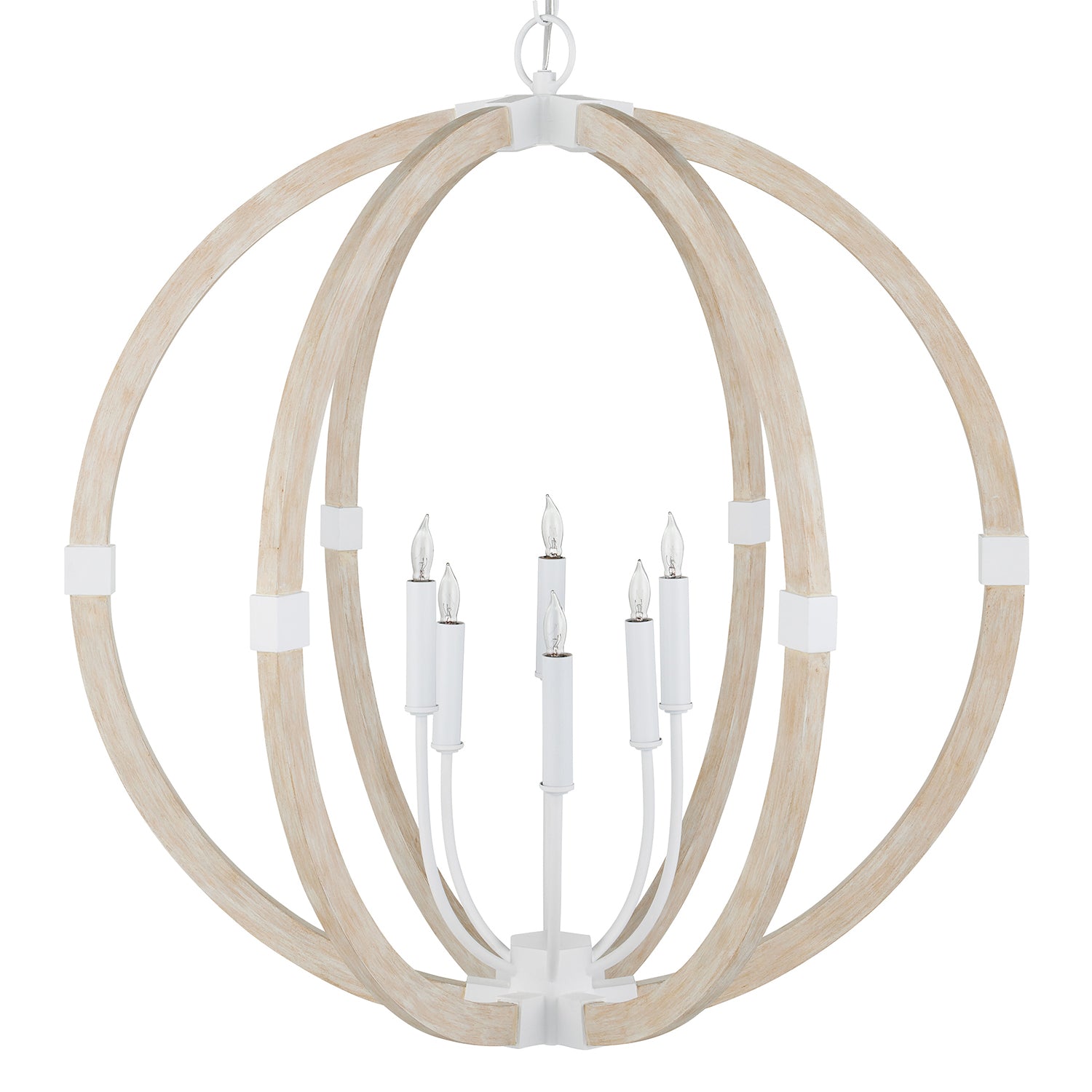 Currey & Co Bastian Orb Chandelier