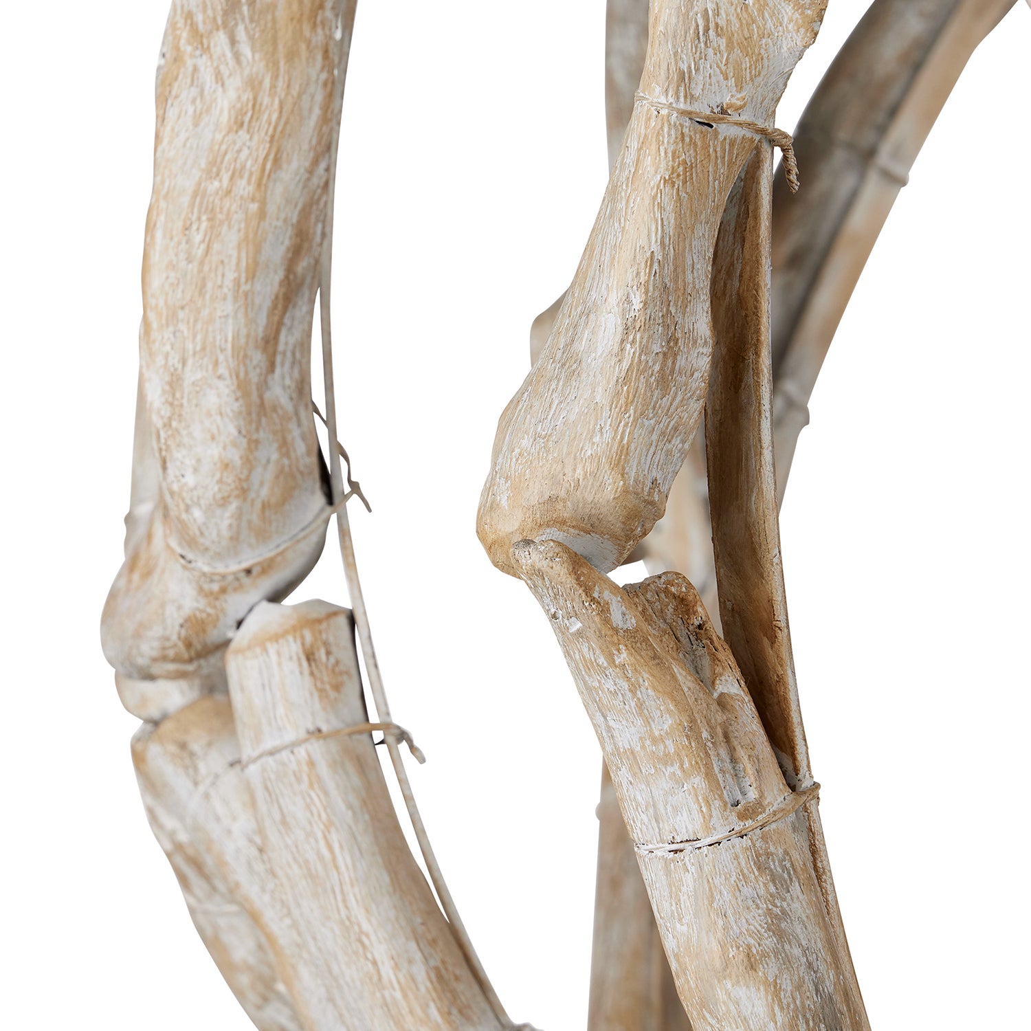 Currey & Co Driftwood Orb Chandelier