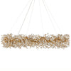 Currey & Co Crystal Ring Chandelier