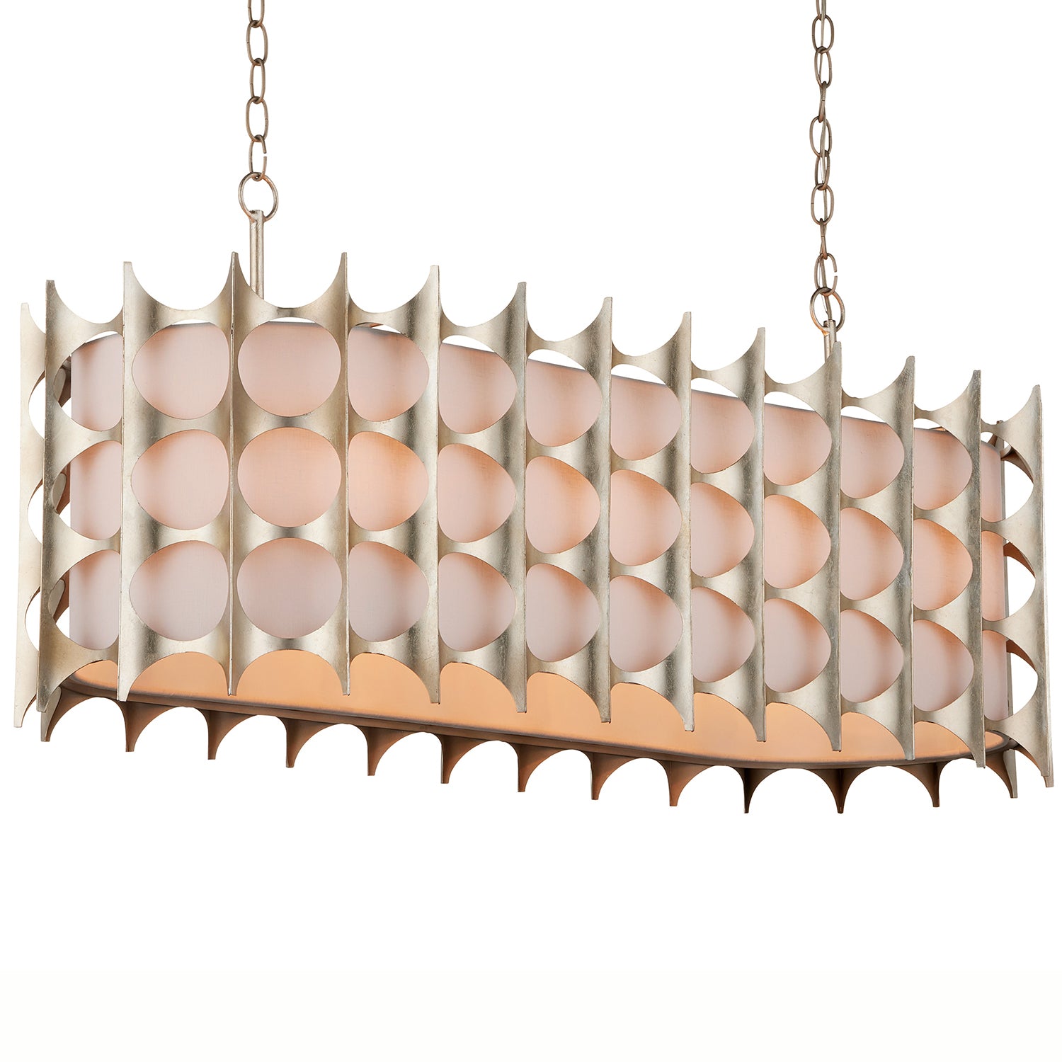 Currey & Co Bardi Oval Chandelier - Final Sale