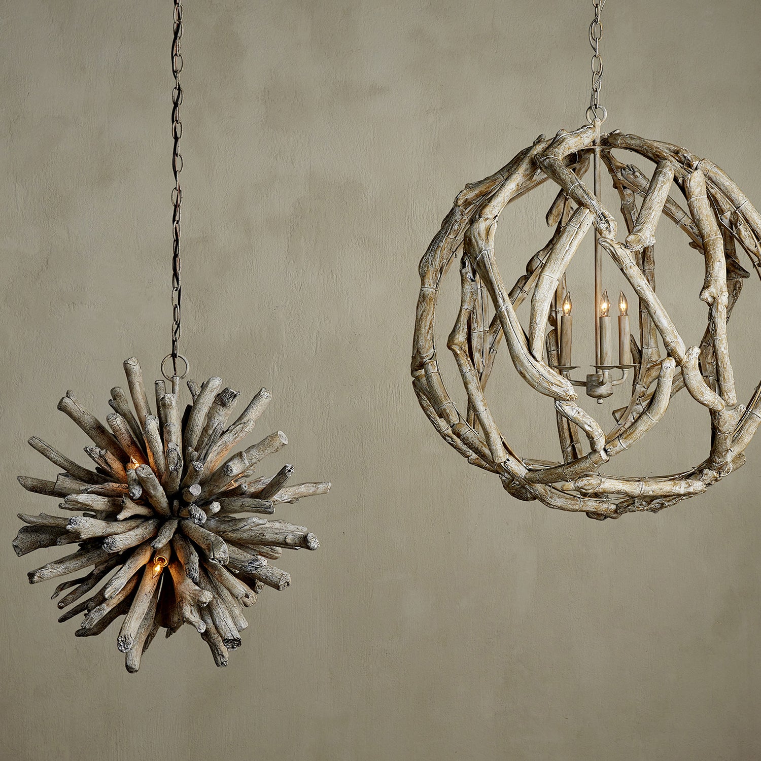 Currey & Co Kuku Pendant