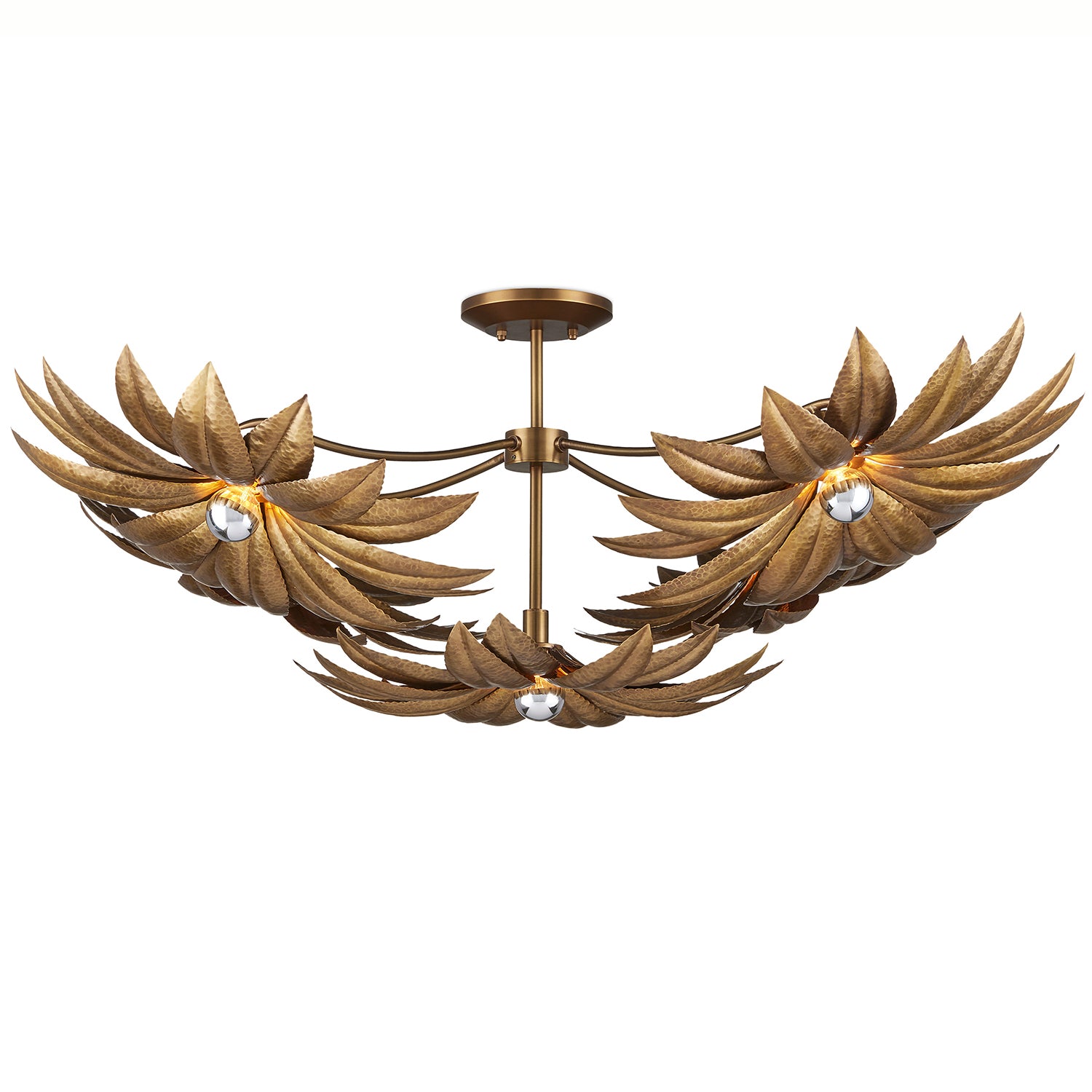 Currey & Co Alithea Semi-Flush Mount