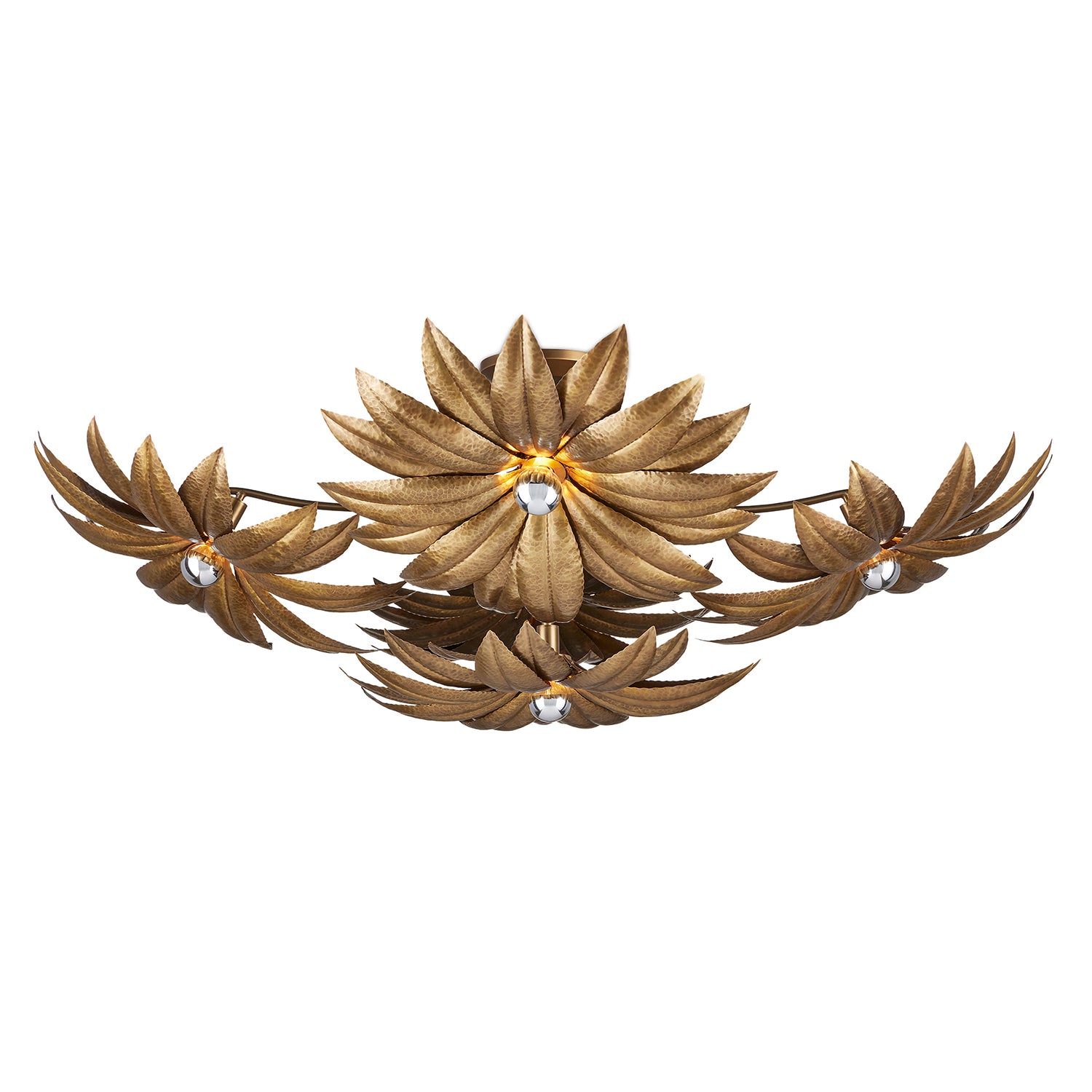 Currey & Co Alithea Semi-Flush Mount