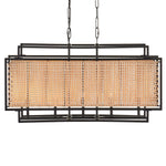 Currey & Co Boswell Rectangular Chandelier