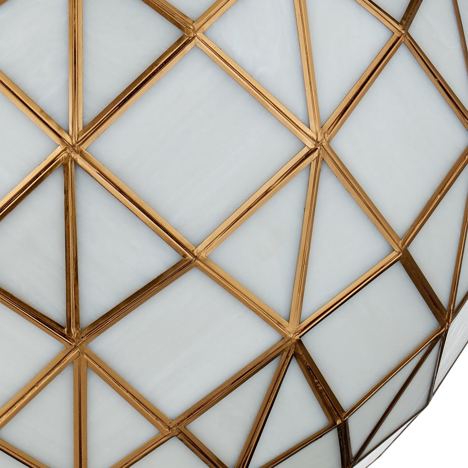 Currey & Co Polyhedron Pendant