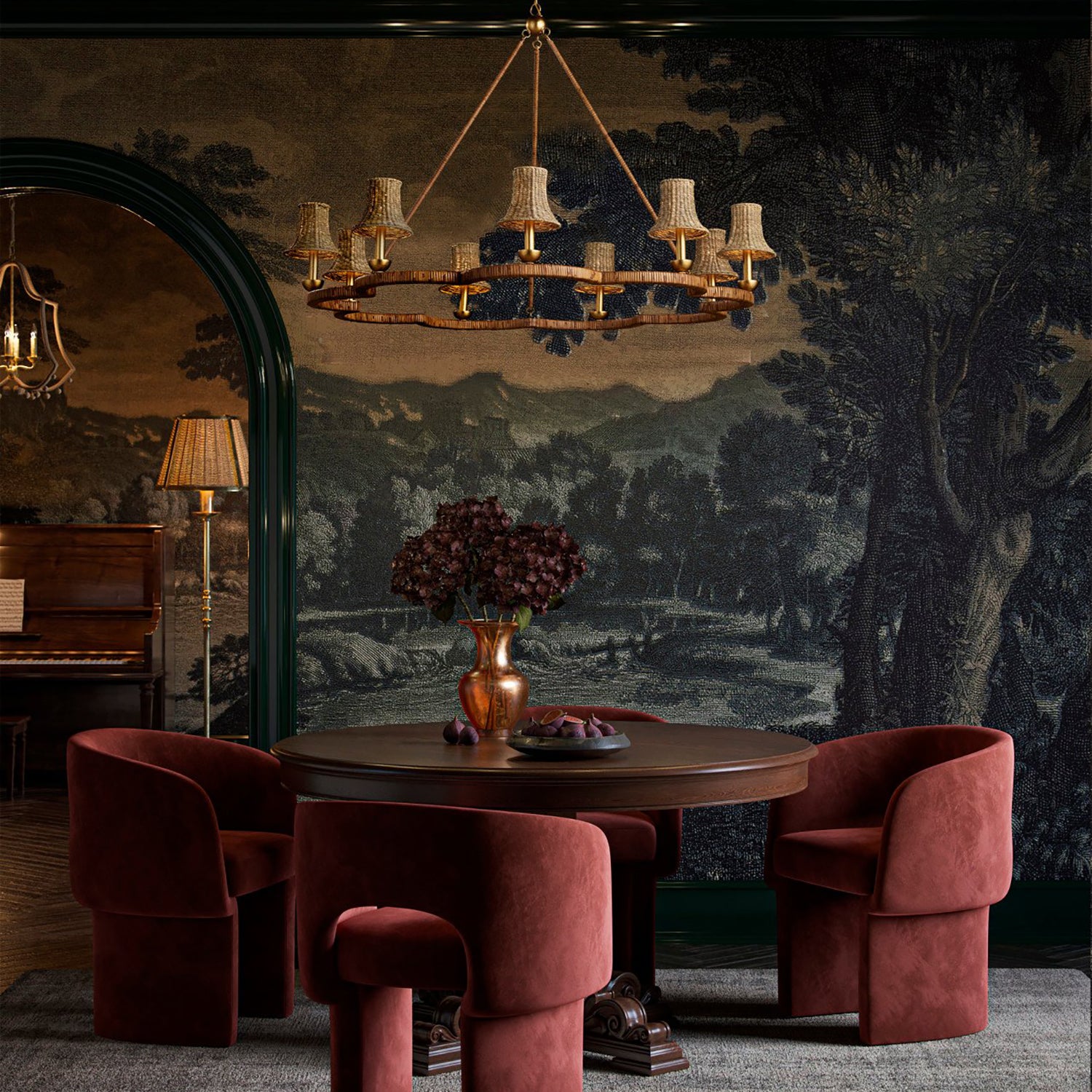 Currey & Co Savoie Chandelier